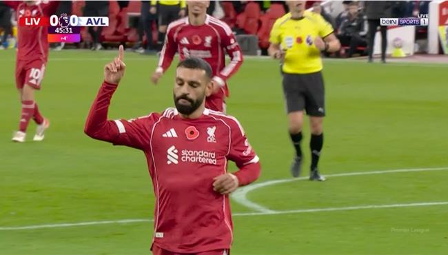 ملخص لمسات محمد صلاح في مباراة ليفربول واستون فيلا بالدوري الانجليزي