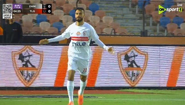 هدف ناصر ماهر في مرمي طلائع الجيش اسيست رائع من دونجا