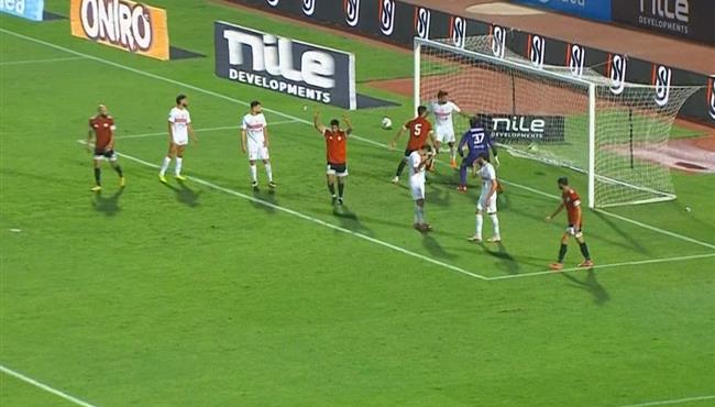 هدف طلائع الجيش في مرمي الزمالك بالدوري المصري