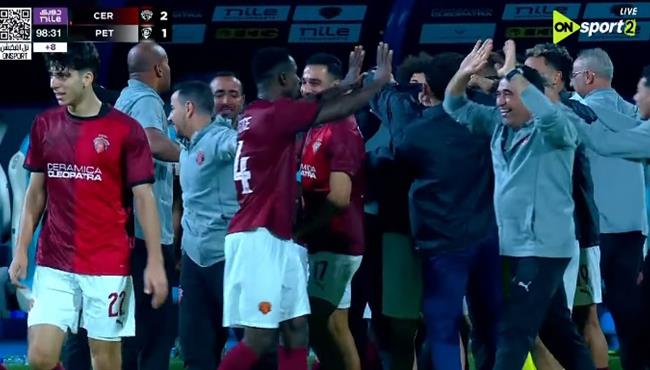 اهداف مباراة سيراميكا كليوباترا وبتروجيت 2 1 الدوري المصري