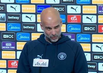 جوارديولا يعلن غياب ثنائي مانشستر سيتي عن مباراة نيوكاسل