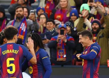 ترتيب هدافي الدوري الإسباني بعد ثنائية فيران توريس وهدف ليفاندوفسكي في مباراة برشلونة وأتلتيك بلباو