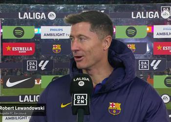 ليفاندوفسكي بعد رباعية بلباو برشلونة أقوى في الكامب نو واللعب هنا مختلف