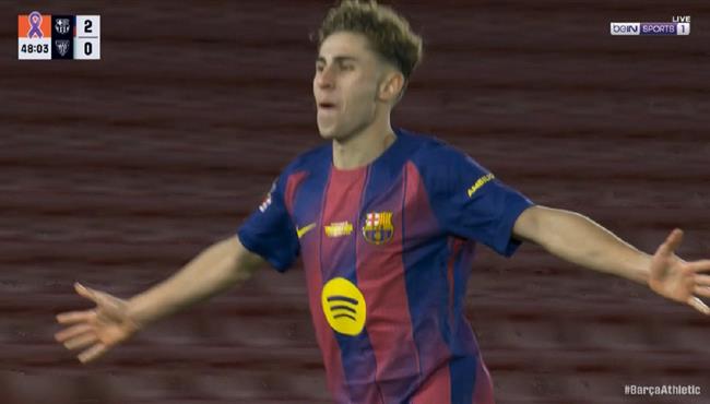 هدف فيرمين لوبيز في مرمي اتلتيك بلباو بالدوري الاسباني