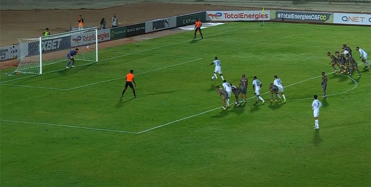 مباراة المصري وكايزر تشيفز