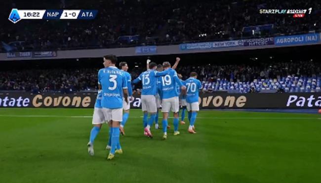 اهداف مباراة نابولي واتالانتا 3 1 الدوري الايطالي