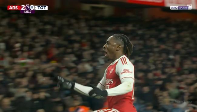 هدف ايزي الاول في مرمي توتنهام بالدوري الانجليزي