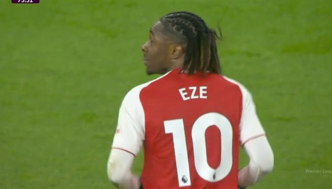 هدف ايزي الثالث في مرمي توتنهام بالدوري الانجليزي