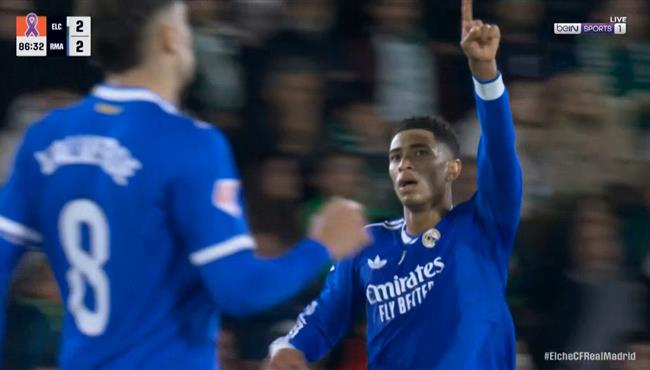 اهداف مباراة ريال مدريد والتشي 2 2 الدوري الاسباني