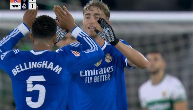 هدف تعادل ريال مدريد مع التشي الاول 1 1 الدوري الاسباني