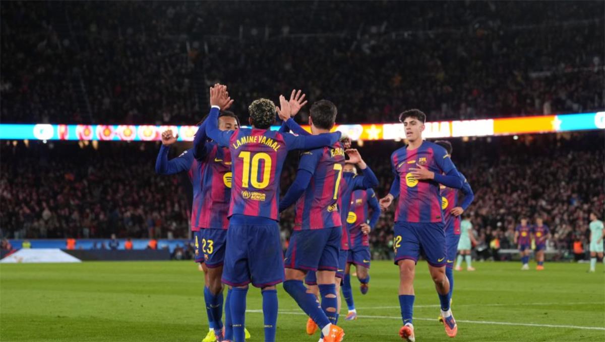 لاعبو برشلونة