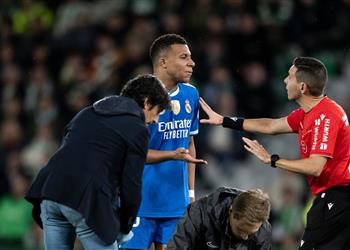 مبابي يهين حكم مباراة ريال مدريد وإلتشي وعقوبة محتملة