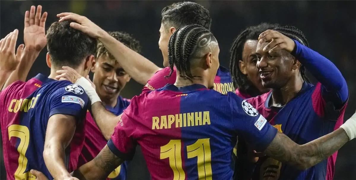 لاعبو برشلونة