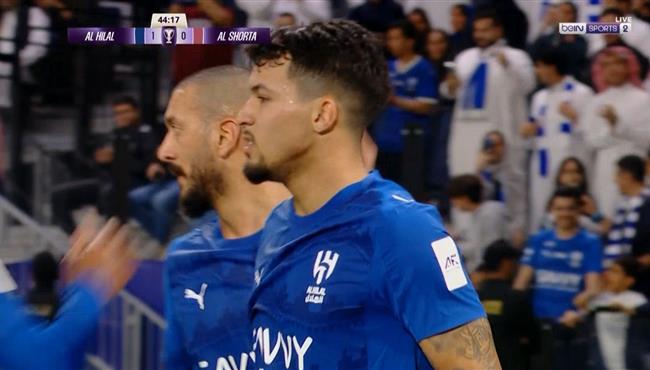 هدف الهلال الاول في مرمي الشرطة بدوري ابطال اسيا