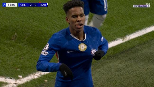 هدف استيفاو الرائع في مرمي برشلونة بدوري ابطال اوروبا