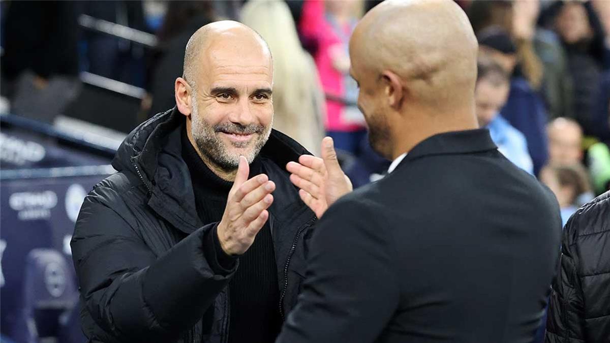 بايرن ميونخ يعلن موقفه من رحيل كومباني لخلافة جوارديولا في مانشستر سيتي