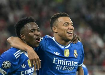 فيديو سوبر هاتريك مبابي يسجل هدف ريال مدريد الرابع أمام أولمبياكوس