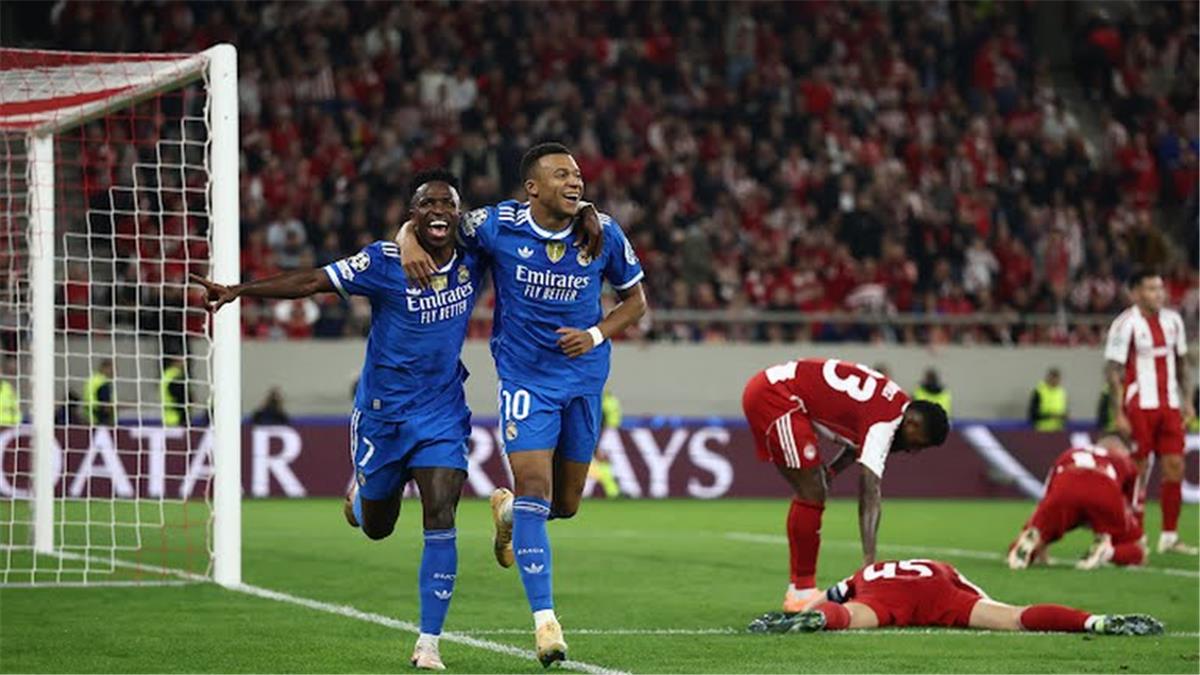 ريال مدريد واولمبياكوس