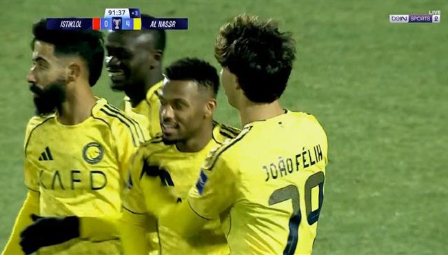 اهداف مباراة النصر واستقلال دوشنبه 4 0 دوري ابطال اسيا