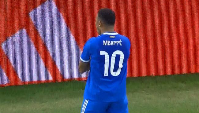 هدف مبابي الثالث في مرمي اولمبياكوس بدوري ابطال اوروبا