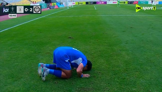 هدف خالد الغندور في مرمي غزل المحلة بكأس مصر