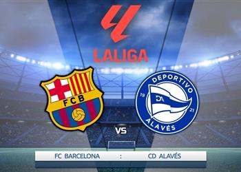 موعد والقناة الناقلة لمباراة برشلونة وألافيس اليوم في الدوري الإسباني والمعلق