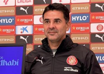 مدرب جيرونا ريال مدريد أفضل فريق في إسبانيا وقد نخسر أمامهم حتى لو لعبنا جيد ا