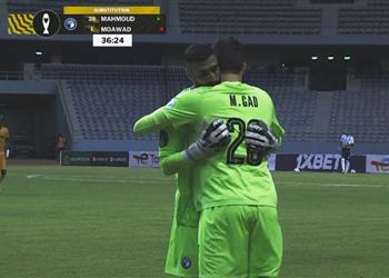 قبل أمم إفريقيا إصابة أحمد الشناوي في مباراة بيراميدز وباور ديناموز