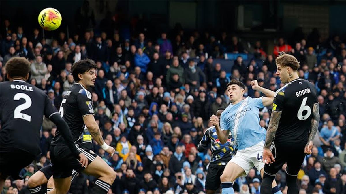 فيديو | في الوقت القاتل.. فودين يسجل هدف مانشستر سيتي الثالث أمام ليدز