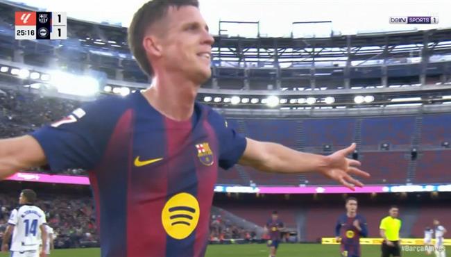 هدف داني اولمو في مرمي ديبورتيفو الافيس بالدوري الاسباني