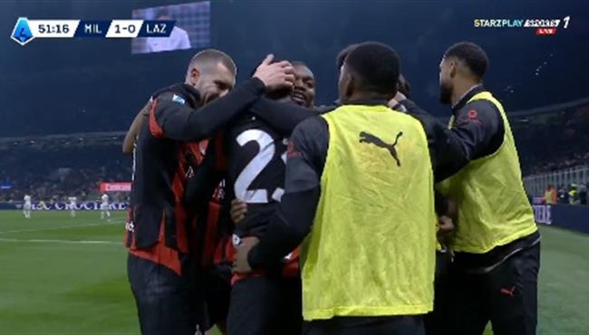 هدف فوز ميلان علي لاتسيو 1 0 الدوري الايطالي