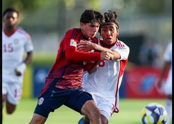 منتخب الإمارات يتعادل مع كوستاريكا في مستهل مشواره بكأس العالم تحت 17 عام ا