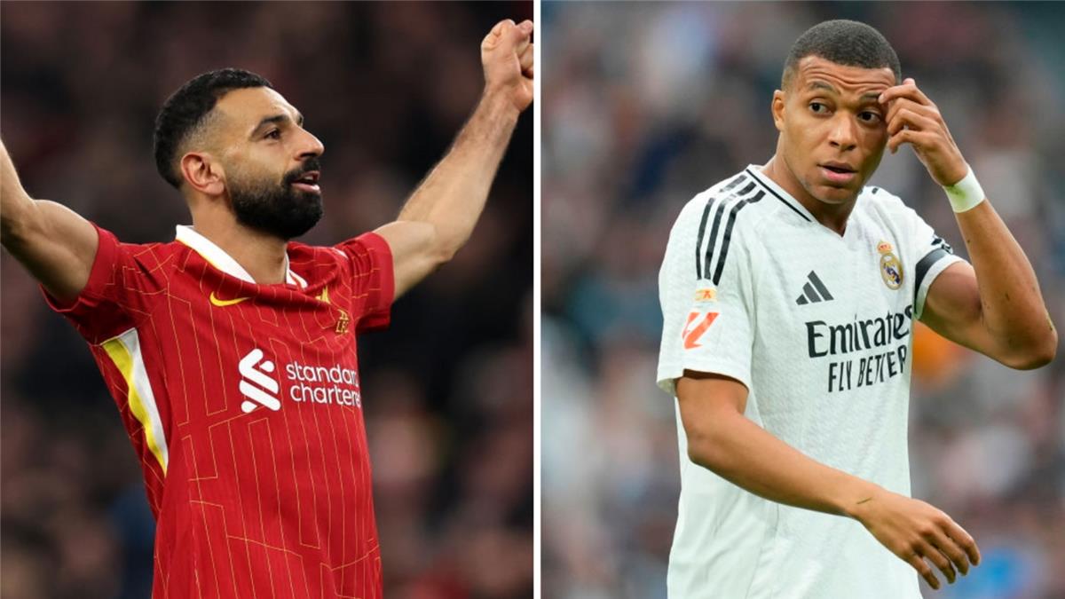 محمد صلاح ومبابي