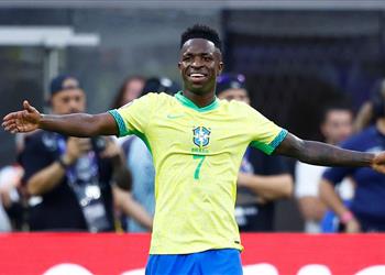 قائمة منتخب البرازيل لمباراتي السنغال وتونس موقف فينيسيوس جونيور