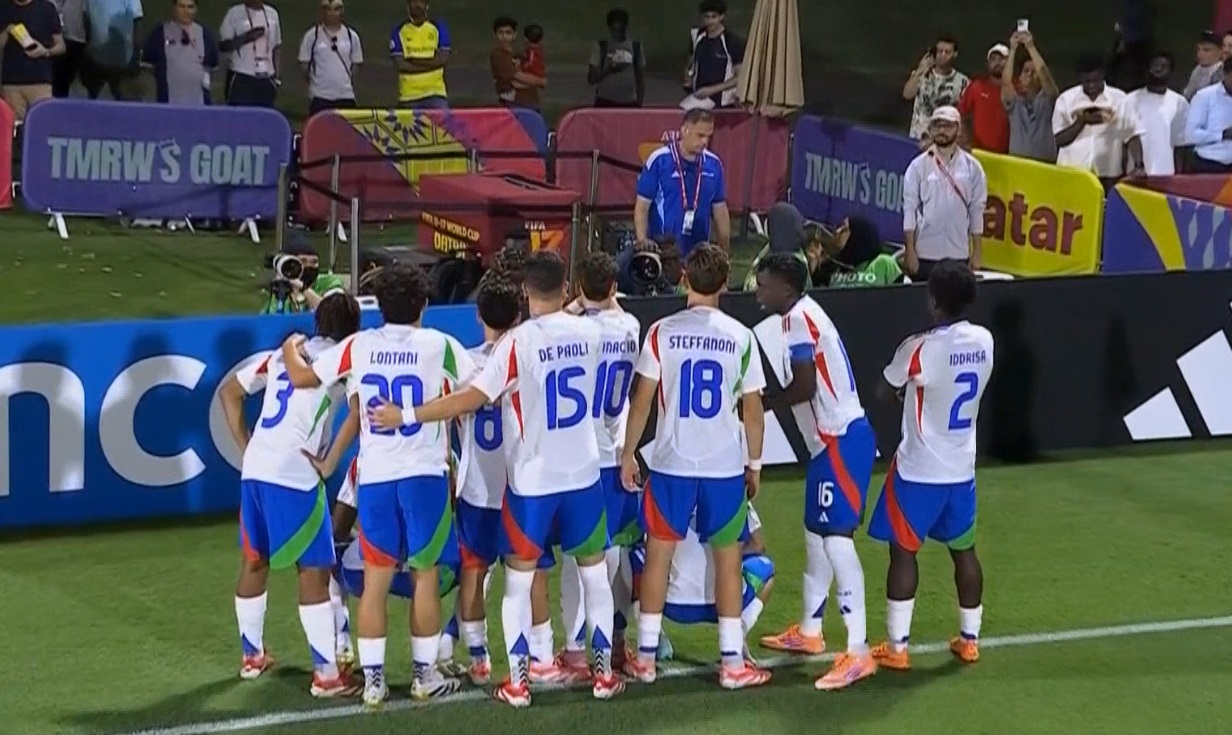 هدف ايطاليا الاول في مرمي قطر بكأس العالم تحت 17 عام
