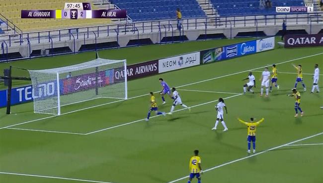 هدف الغرافة الاول في مرمي الهلال بدوري ابطال اسيا