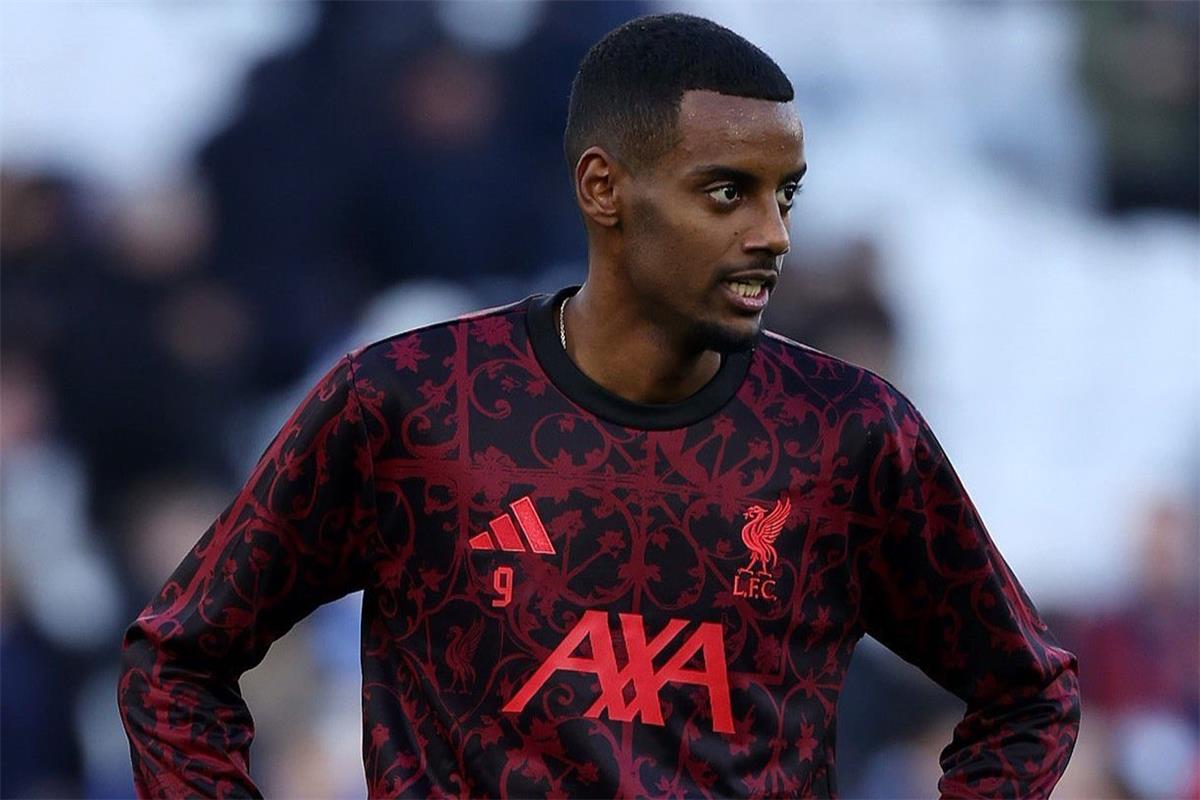 إيزاك يسجل هدف ليفربول الأول أمام وست هام يونايتد في الدوري الإنجليزي