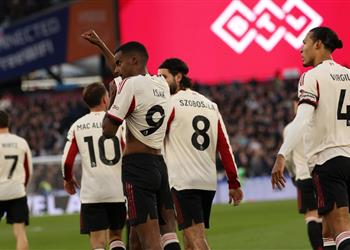 جماهير ليفربول تختار أفضل لاعب في مباراة وست هام بـ الدوري الإنجليزي