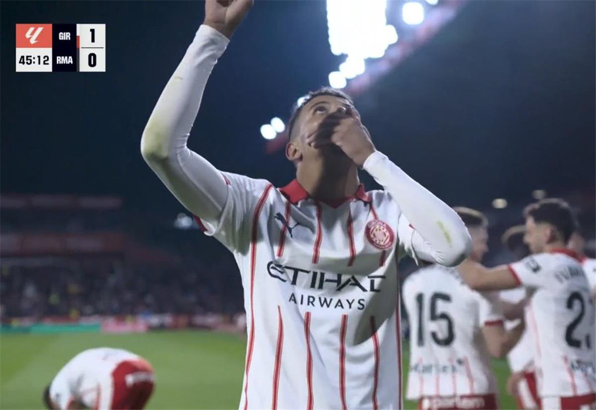 فيديو | صاروخية.. أوناحي يسجل هدف جيرونا الأول أمام ريال مدريد