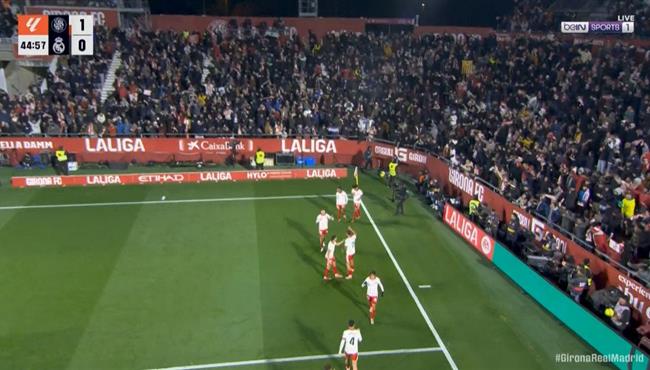 اهداف مباراة ريال مدريد وجيرونا 1 1 الدوري الاسباني