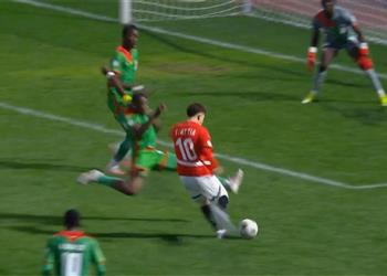 فيديو بلال عطية ي سجل هدف منتخب مصر الأول أمام هايتي