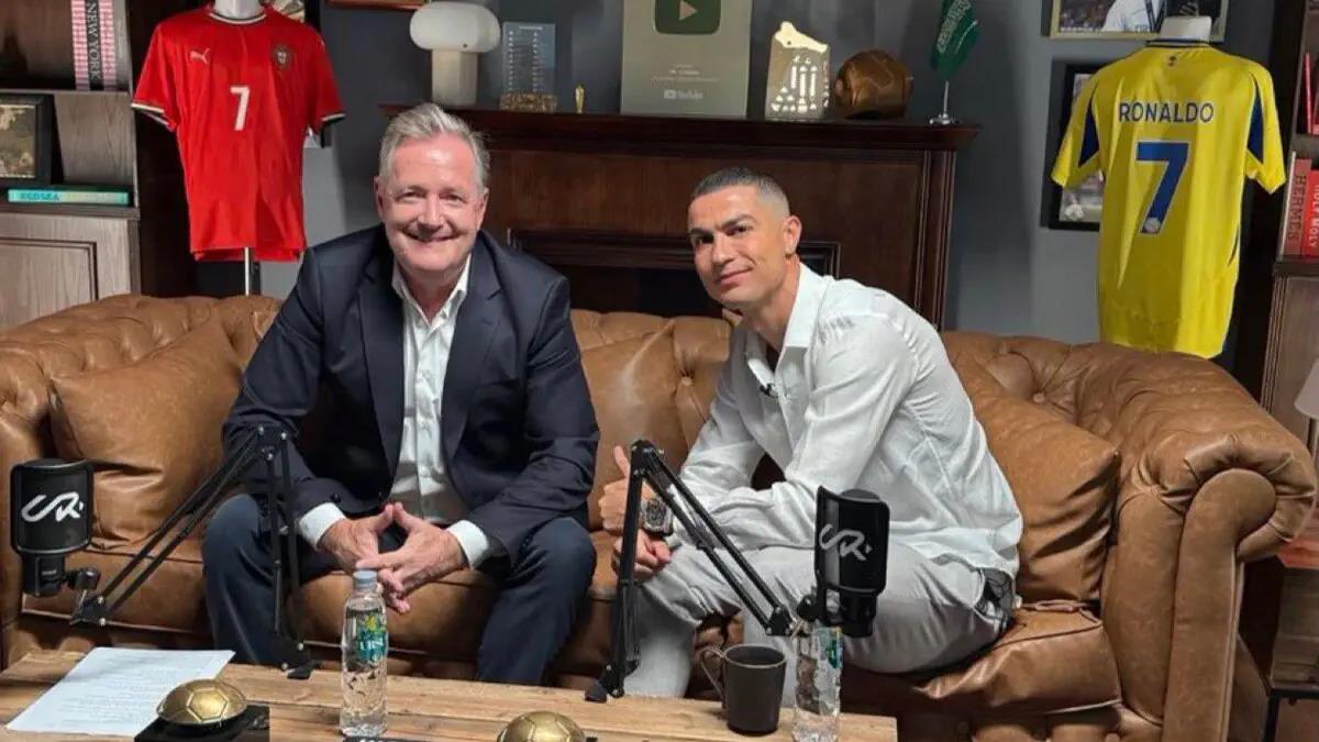 رونالدو وبيرس مورجان