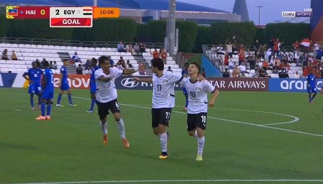 هدف مصر الثاني الرائع في مرمي هايتي بكاس العالم تحت 17 عام