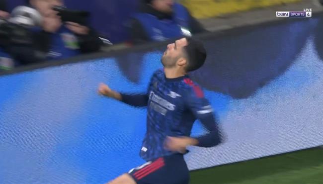 هدف ميكيل ميرينو الاول في مررمي سلافيا براج بدوري ابطال اوروبا