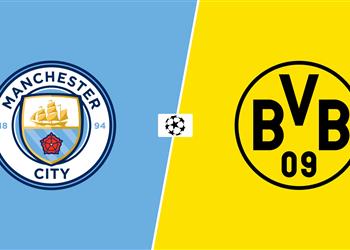 موعد والقناة الناقلة لمباراة مانشستر سيتي وبوروسيا دورتموند اليوم في دوري أبطال أوروبا والمعلق