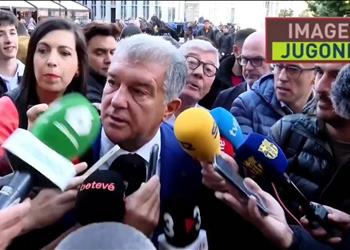 لابورتا يعلن موعد عودة برشلونة لـ كامب نو ويدعم لامين يامال