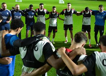 مران الزمالك أحمد عبد الرؤوف يجتمع مع اللاعبين وتقسمية فنية استعدادا لـ بيراميدز