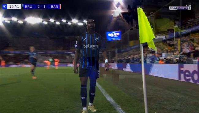 هدف كلوب بروج الثاني في مرمي برشلونة بدوري ابطال اوروبا