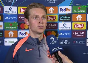 دي يونج كان يجب أن نفوز أمام كلوب بروج ولن نضطر للقلق على يامال في حالة واحدة