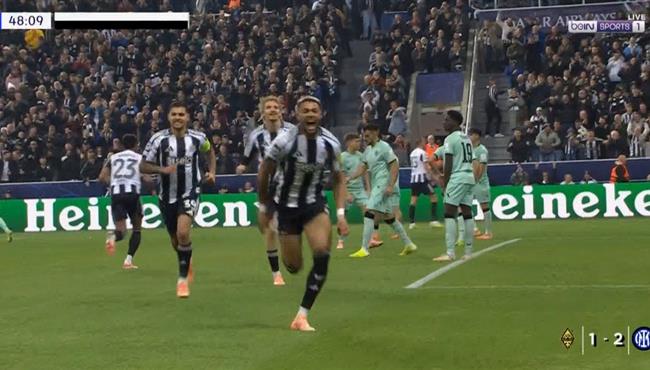 اهداف مباراة نيوكاسل واتلتيك بلباو 2 0 دوري ابطال اوروبا